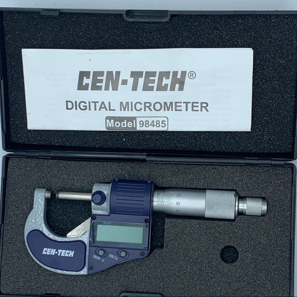 Ven-Tech Digital Micrometer Model 98485